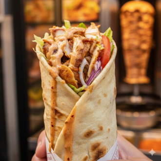 Shaurma Tavuk Döner Dürüm görseli