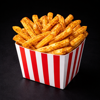 Baharatlı Patates Kızartması (Büyük) görseli