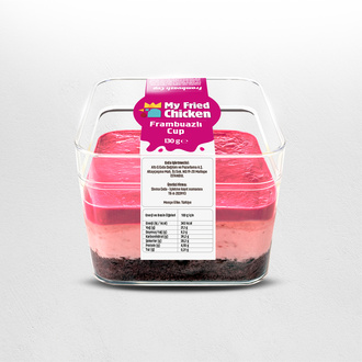 Frambuazlı Cup Pasta – 130 Gr görseli