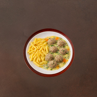 Ekşili Köfte & Penne Makarna görseli