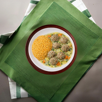 Ekşili Köfte & Bulgur Pilavı görseli