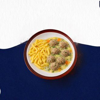 Ekşili Köfte & Penne Makarna görseli