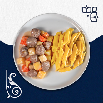 Ekşili Köfte & Penne Makarna görseli