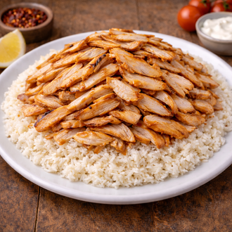 Pilav Üstü Tavuk Döner (100 Gr.) görseli