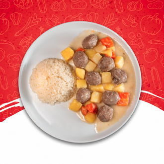 Ekşili Köfte & Pirinç Pilavı görseli