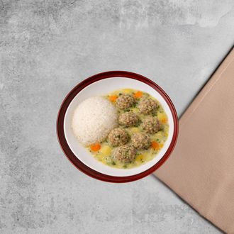 Ekşili Köfte & Pirinç Pilavı görseli