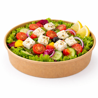 Beyaz Peynirli Akdeniz Salatası görseli