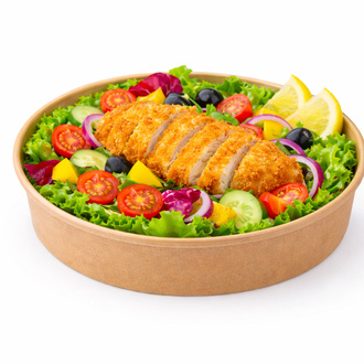 Şinitzel Tavuk Salatası görseli
