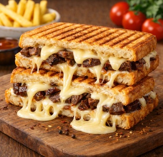 Kavurmalı Kaşarlı Tost görseli
