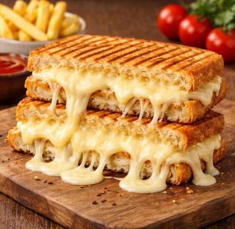 Çift Kaşarlı Tost görseli