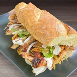 Özel Hatay Soslu Yarım Ekmek Tavuk Döner (100 Gr) görseli
