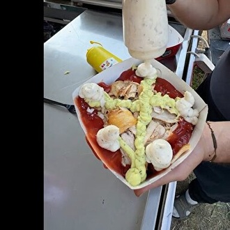 Özel Soslu Kova Döner ( 150 Gr ) görseli