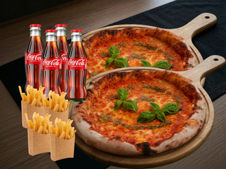 4 Kişilik Fırsat Margherita Pizza Menü görseli