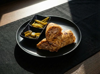 İskenderun Usulü Tavuk Döner Dürüm (120 Gr.) görseli
