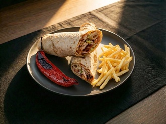 Mega Tavuk Döner Dürüm (150 Gr.) görseli