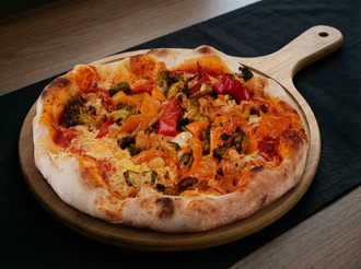 Veggi̇ Pi̇zza Orta Boy görseli