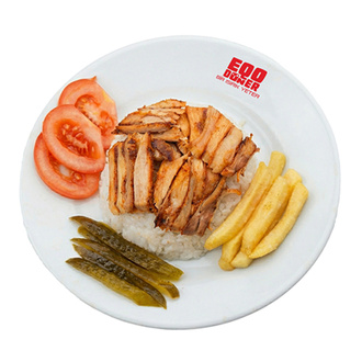 Pilav Üstü Tavuk Döner (1,5 Porsiyon) görseli