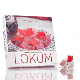 Gül Aromalı Lokum (750 Gr.) görseli