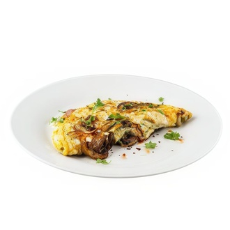 Mantarlı Omlet görseli