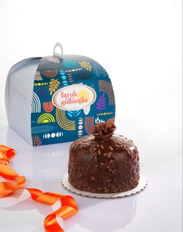 Krokanlı Çikolatalı Pasta (No.0) görseli