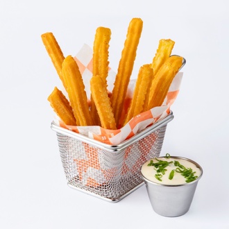 Single Cheddar Churros Fries görseli