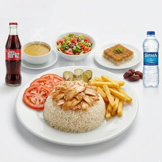 Menü 1 (Pilav Üstü Tavuk Döner) görseli