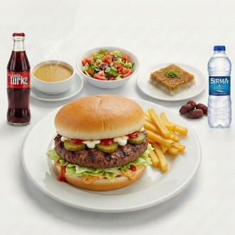 Menü 5 (Mega Et Hamburger) görseli