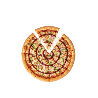 Orta Boy Bbq Tavuklu Pizza (31 Cm.) görseli