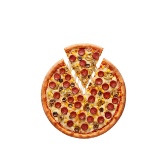 Küçük Boy Karışık Pizza (25 Cm.) görseli