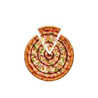 Küçük Boy Meksikalı Pizza (25 Cm.) görseli
