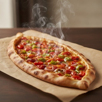 Sebzeli Pide görseli