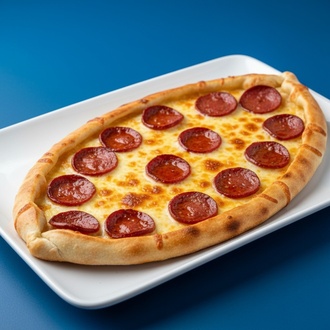 Tereyağlı Kaşarlı Sucuklu Pide (1 Metre) görseli