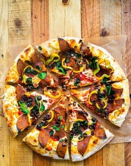 Como Vegan Pizza görseli