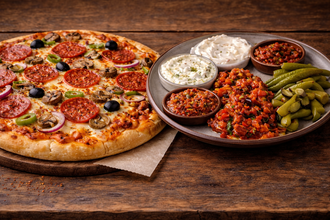 Pizza Ve Meze Menü görseli