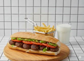 Ekmek Arası Izgara Köfte Ekonomik Menü görseli