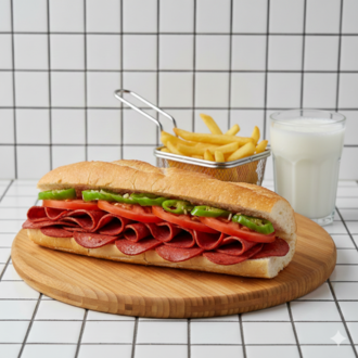 Sucuk Ekmek Ekonomik Menü görseli