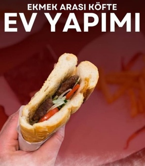 Yarım Ekmek Arası Izgara Köfte görseli
