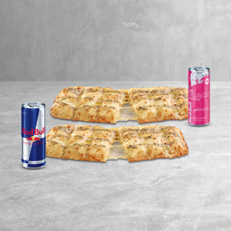 2 Adet Bol Peynirli Ekmek + 2 Adet Red Bull Enerji İçeceği (250 Ml) görseli