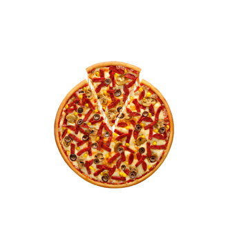 Orta Boy Süper Karışık Pizza (28 Cm.) görseli