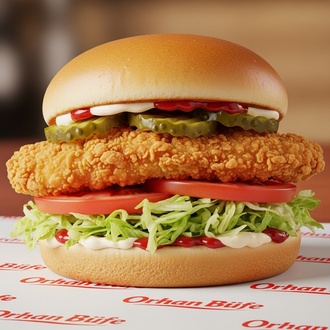 Çıtır Tavuk Burger (100 G) görseli