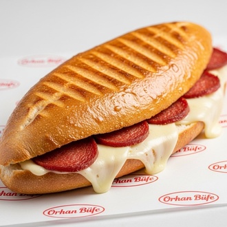 Yarım Ekmek Karışık Tost görseli