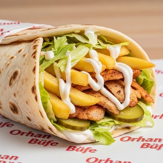 Izgara Tavuk Döner Dürüm (100 G) görseli