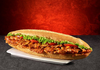 Tam Ekmek Arası Tavuk Döner (100 Gr.) görseli