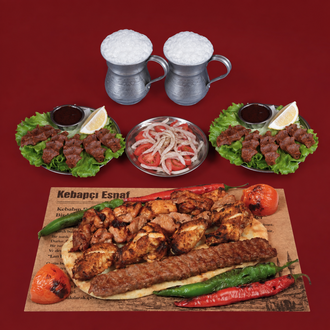 Esnaf Karışık Izgara Menü (2 Kişilik) (500Gr) görseli