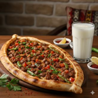 Et Dönerli Kaşarlı Pide görseli
