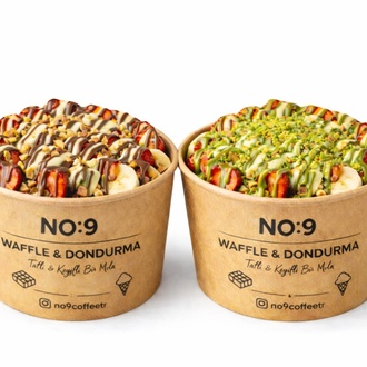 2' Li Fıstıklım Ve No:9 Kova Waffle Menü görseli