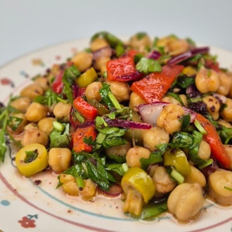 Nohut Salatası (200 Gr) görseli