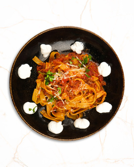 Fettuccine Ragü Rosso görseli