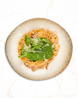 Fettuccine Crema Di Manzo görseli