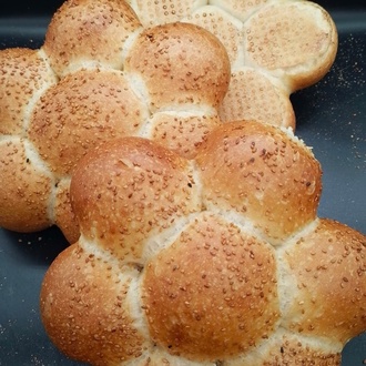 Tekli Çiçek Ekmek görseli